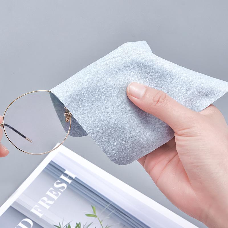 /KQM/5/10Pcs Suede Glasses Cle - Bamboo Fiber Trunk 리뷰 및 가격