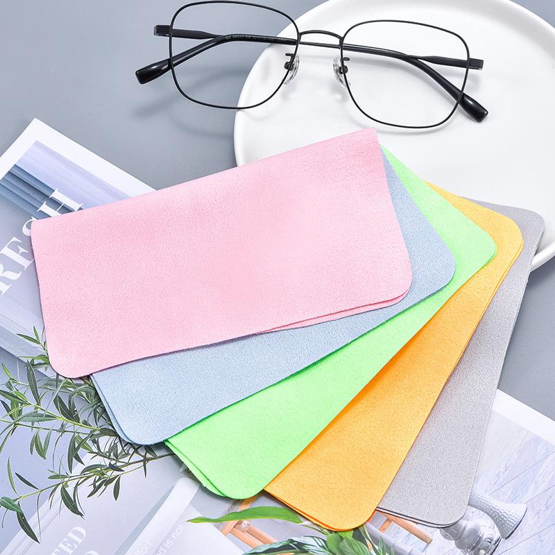 /KQM/5/10Pcs Suede Glasses Cle - Bamboo Fiber Trunk 리뷰 및 가격