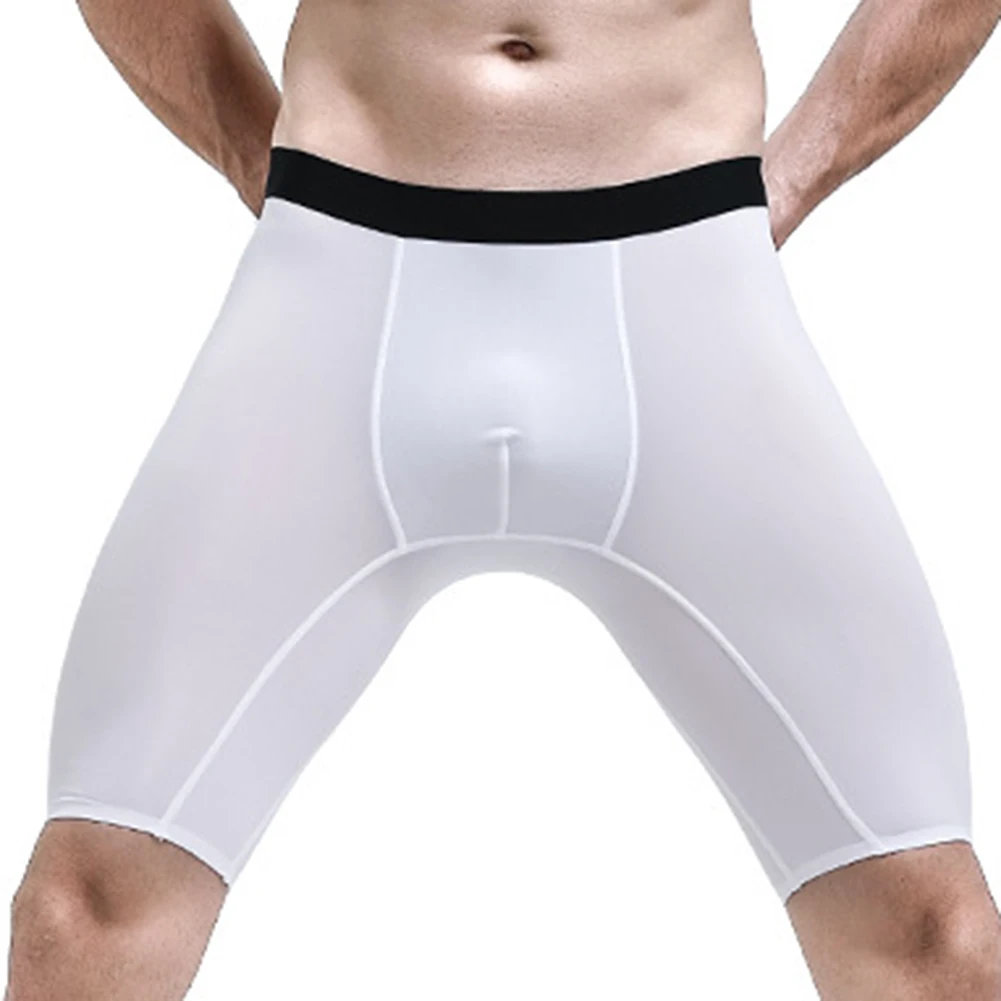 Men Long Leg  Boxer Shorts Bre - Long Leg Trunk Men 리뷰 및 가격