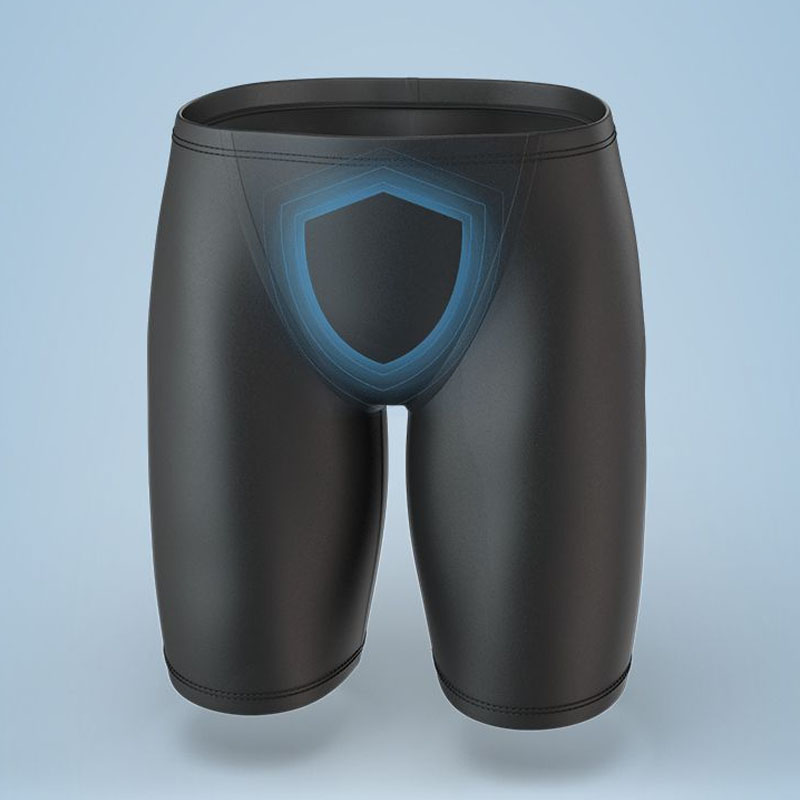 Men Boxers Shorts Silicone PU  - Pouch Boxer Pouch 리뷰 및 가격