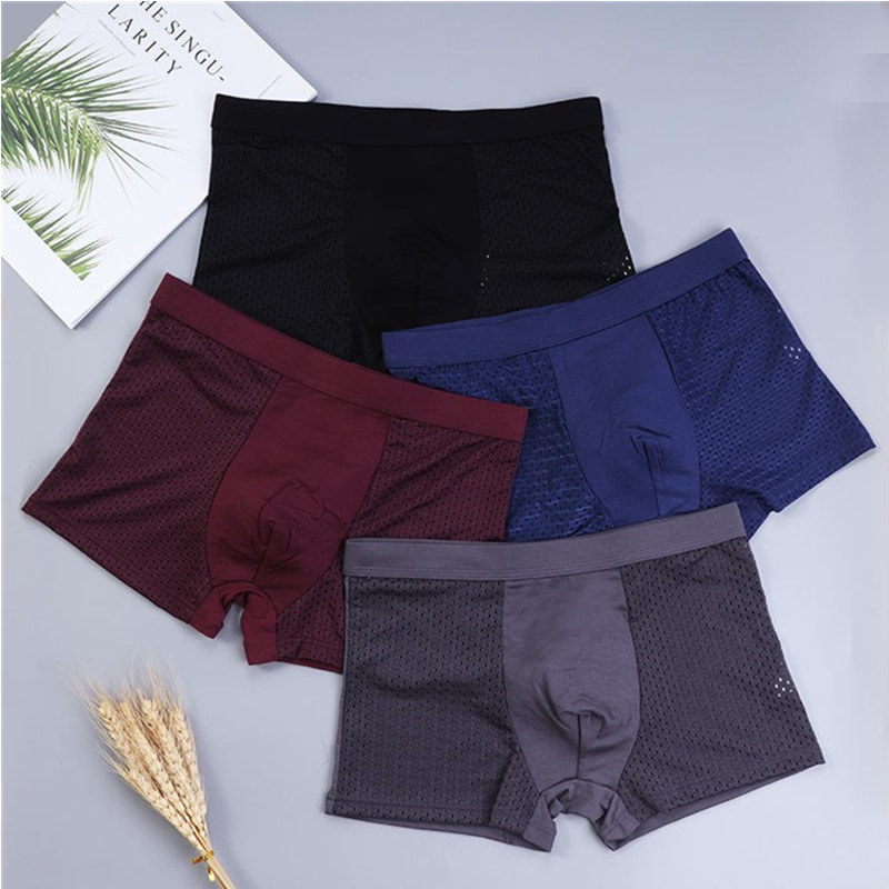 8pcs/Lot Underwear Boxer short - Bamboo Fiber Trunk 리뷰 및 가격