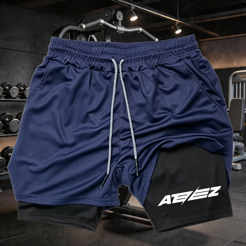Cross Print 2 in 1 Workout Run - Compression Shorts Athletes 리뷰 및 가격