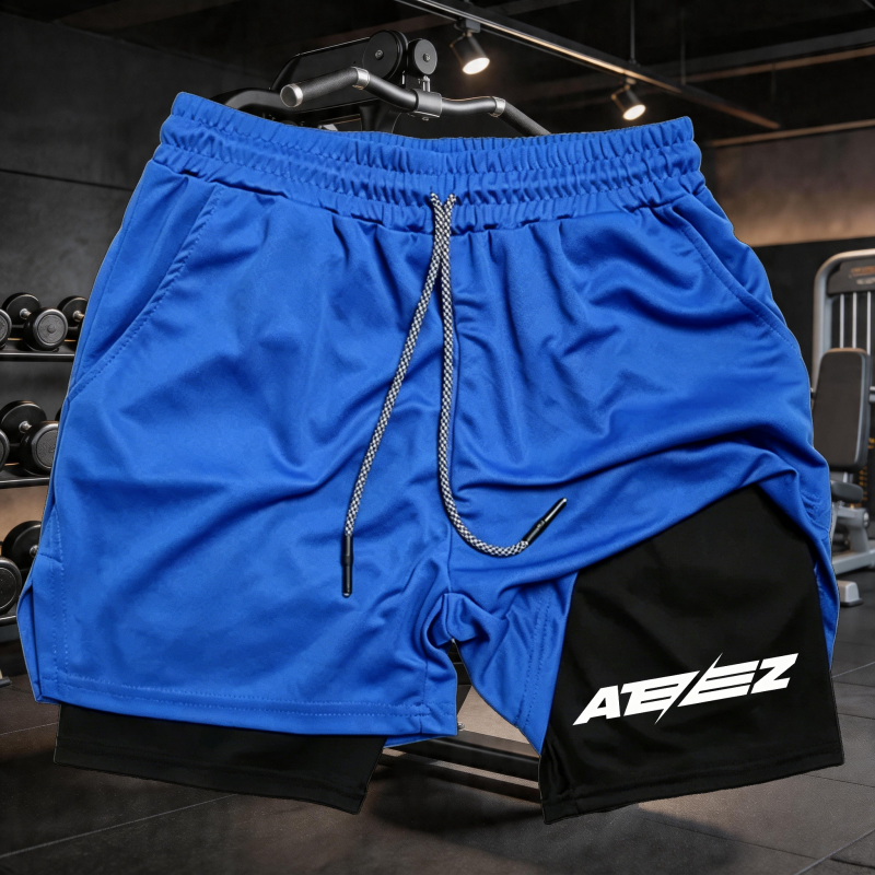 Cross Print 2 in 1 Workout Run - Compression Shorts Athletes 리뷰 및 가격