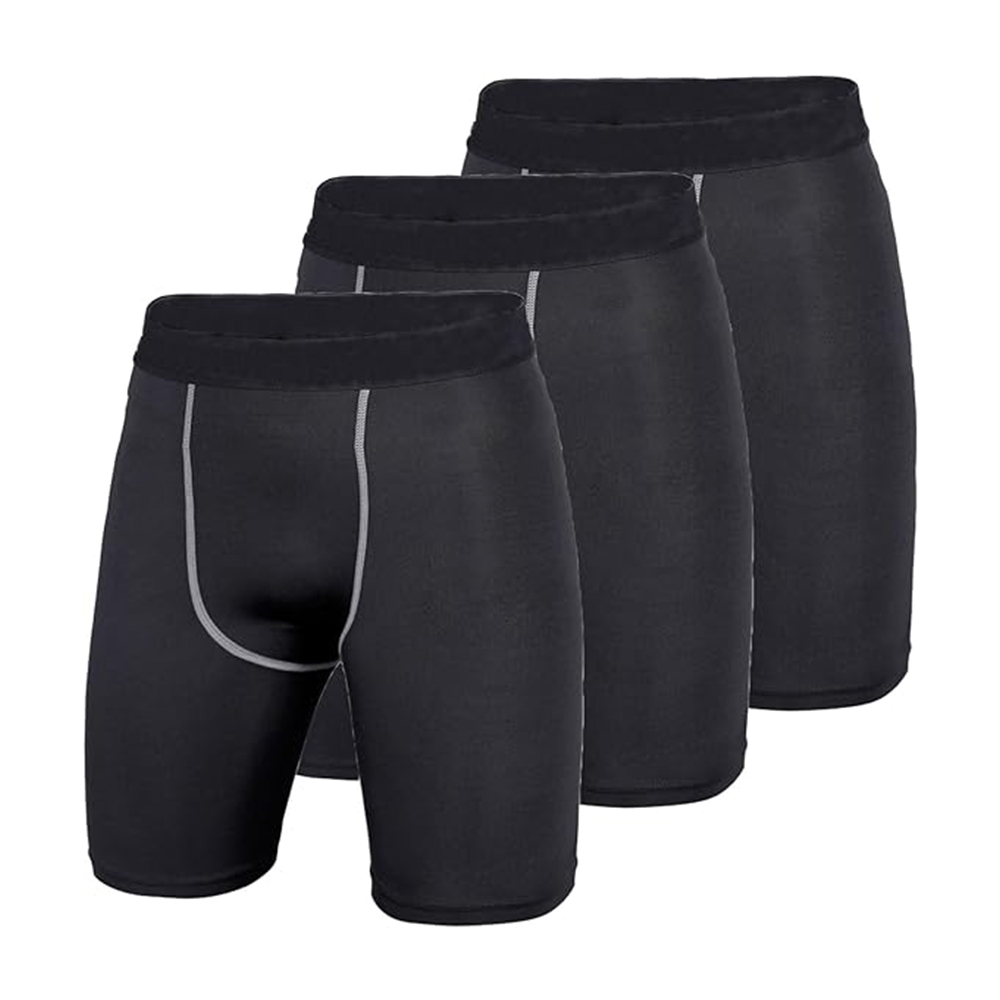 3 Pack Compression Shorts Men  - Compression Shorts Athletes 리뷰 및 가격