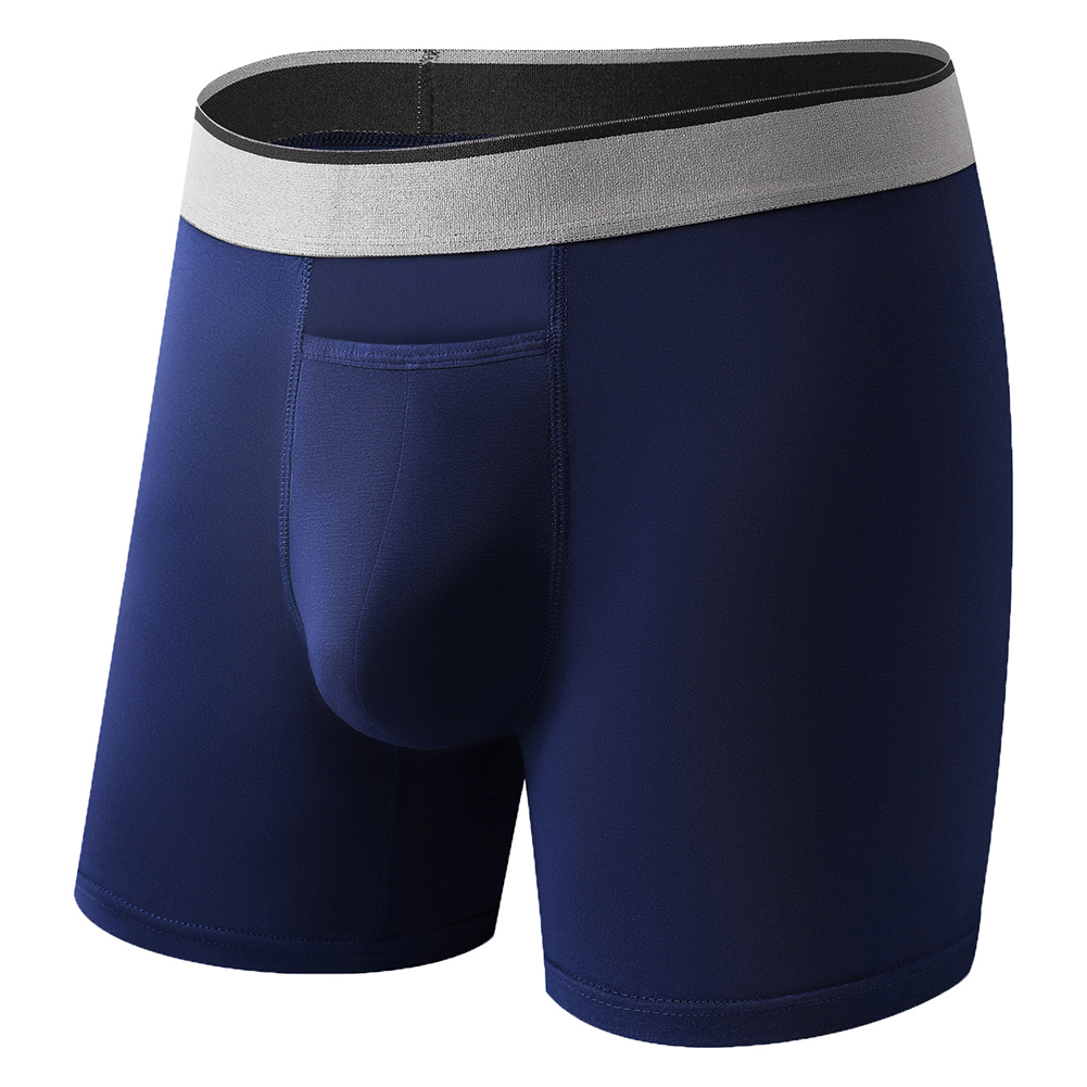 1pc Men Long Leg Shorts Soft U - Long Leg Trunk Men 리뷰 및 가격