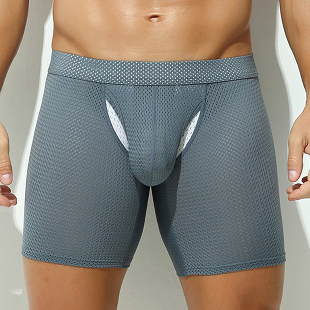Sexy Lingerie Mens Mesh Underw - Long Leg Trunk Men 리뷰 및 가격