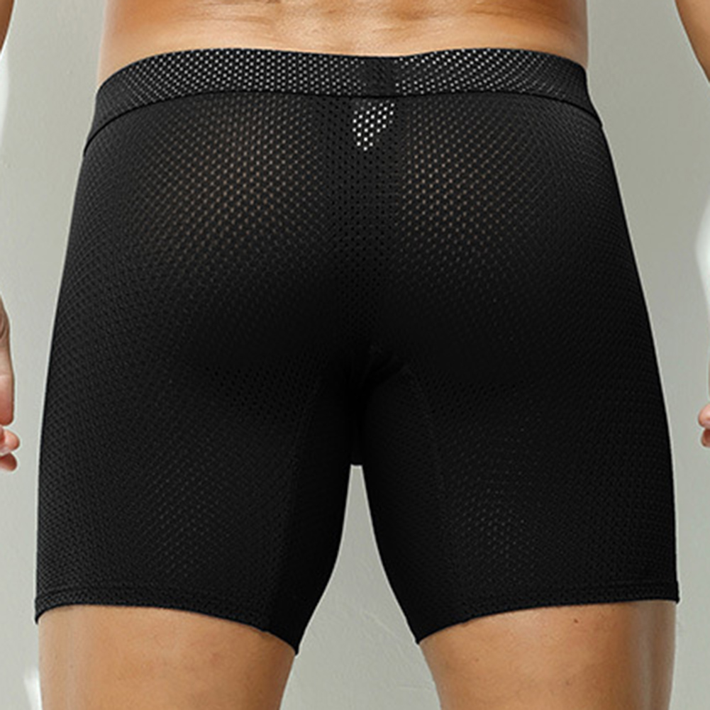 Sexy Lingerie Mens Mesh Underw - Long Leg Trunk Men 리뷰 및 가격