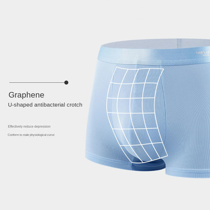 4pcs Boxer Shorts Men's Ice Si - Multi Pack Underwear 리뷰 및 가격