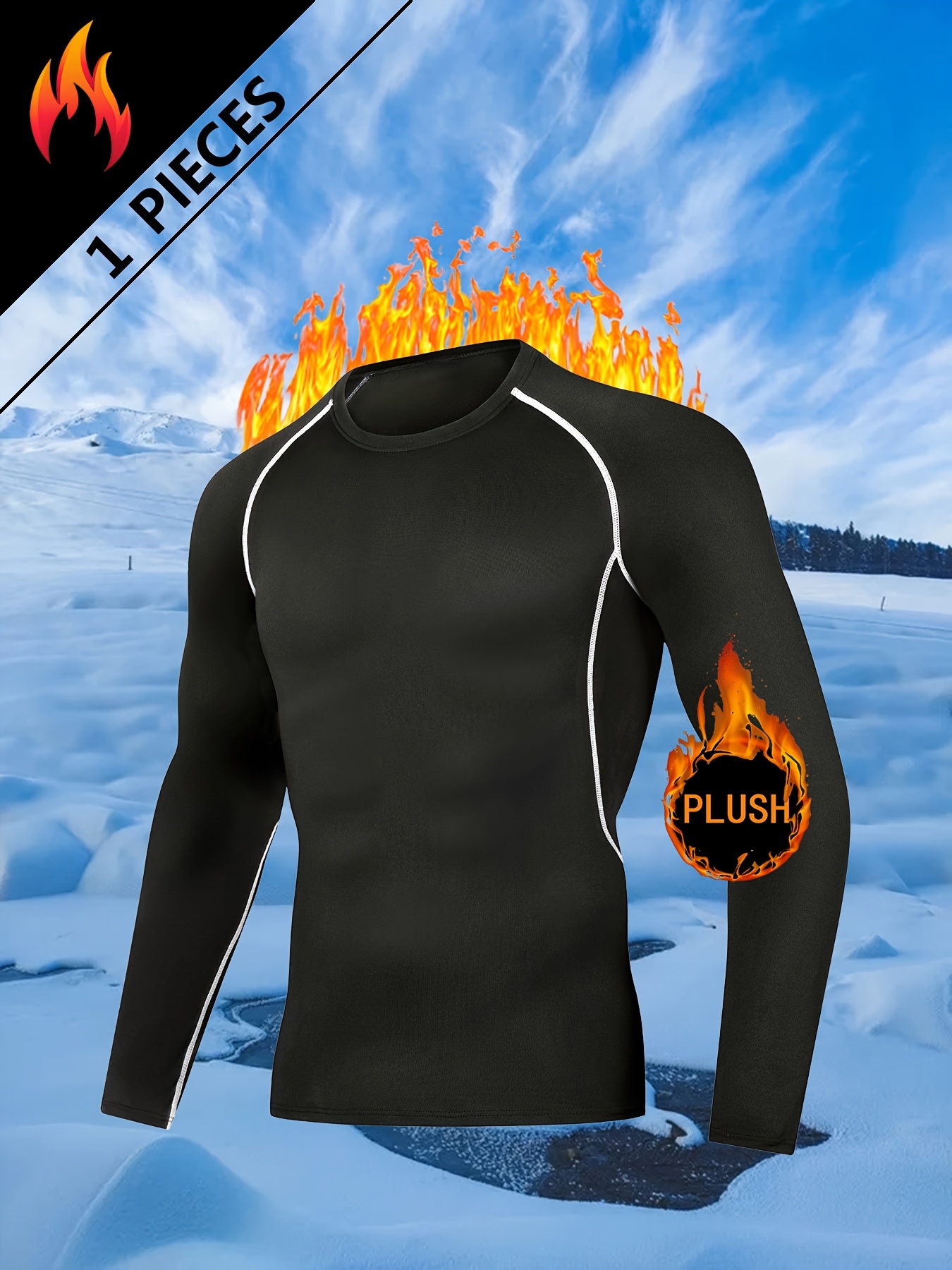 Men's Thermal Fitness Underwea - Thermal Long John 리뷰 및 가격