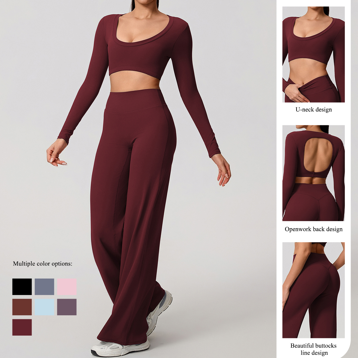 Hearuisavy Sports Set 2Pcs Wom - Compression Long Pant 리뷰 및 가격