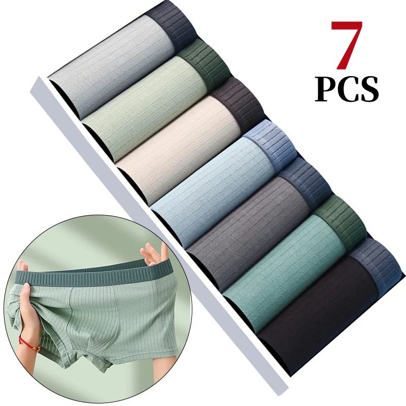 7Pcs/Lot Men's Cotton Underwea - Multi Pack Underwear 리뷰 및 가격