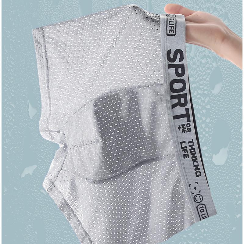 5PCS Men's Ice Silk Mesh Boxer - Mesh Sport Boxer 리뷰 및 가격