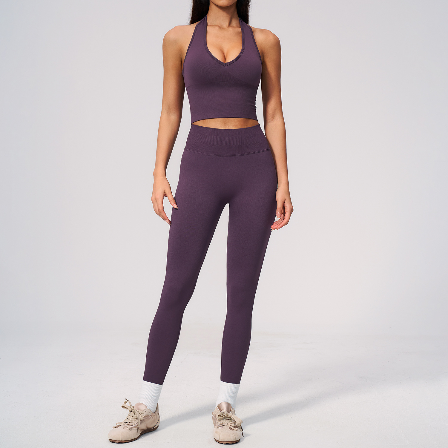 Seamless Yoga Suit 2PCS Women  - Compression Shorts Athletes 리뷰 및 가격