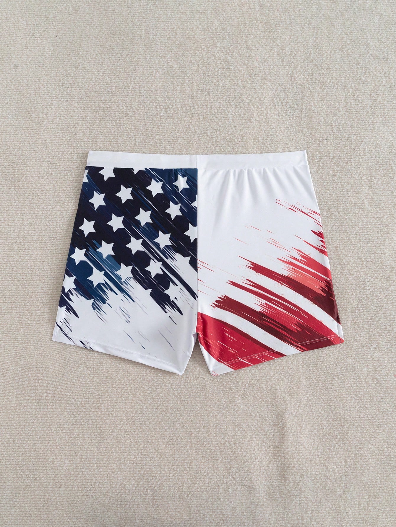 Men's Casual Flag Printed Draw - Bamboo Fiber Trunk 리뷰 및 가격