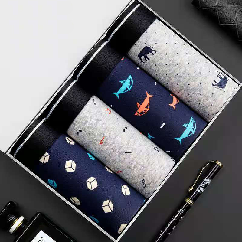 4Pcs/Lot Boxer Shorts Men Unde - Multi Pack Underwear 리뷰 및 가격
