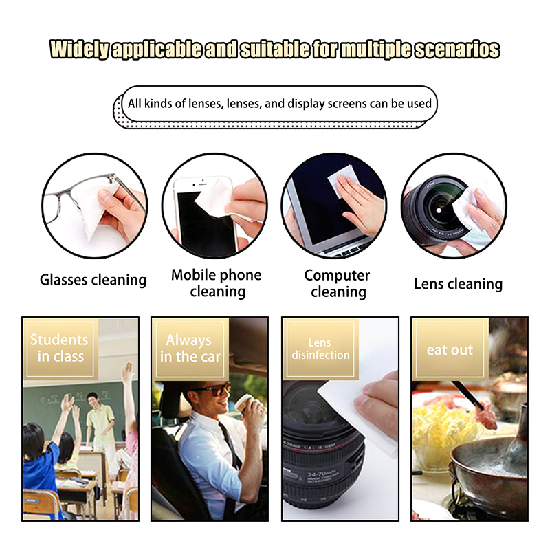 100pcs Disposable Lens Cleanin - Bamboo Fiber Trunk 리뷰 및 가격