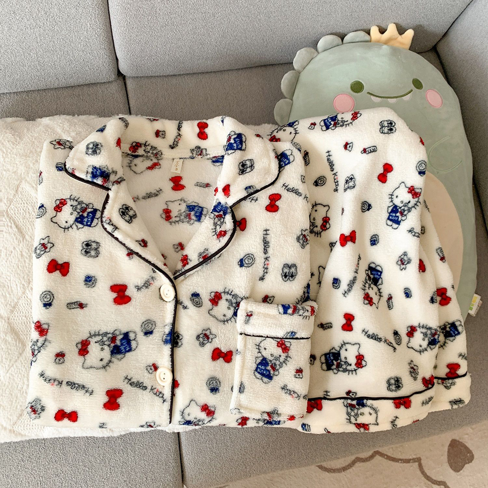 Sanrio Hello Kitty Flannel Wom - Thermal Long John 리뷰 및 가격