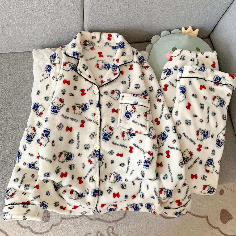 Sanrio Hello Kitty Flannel Wom - Thermal Long John 리뷰 및 가격