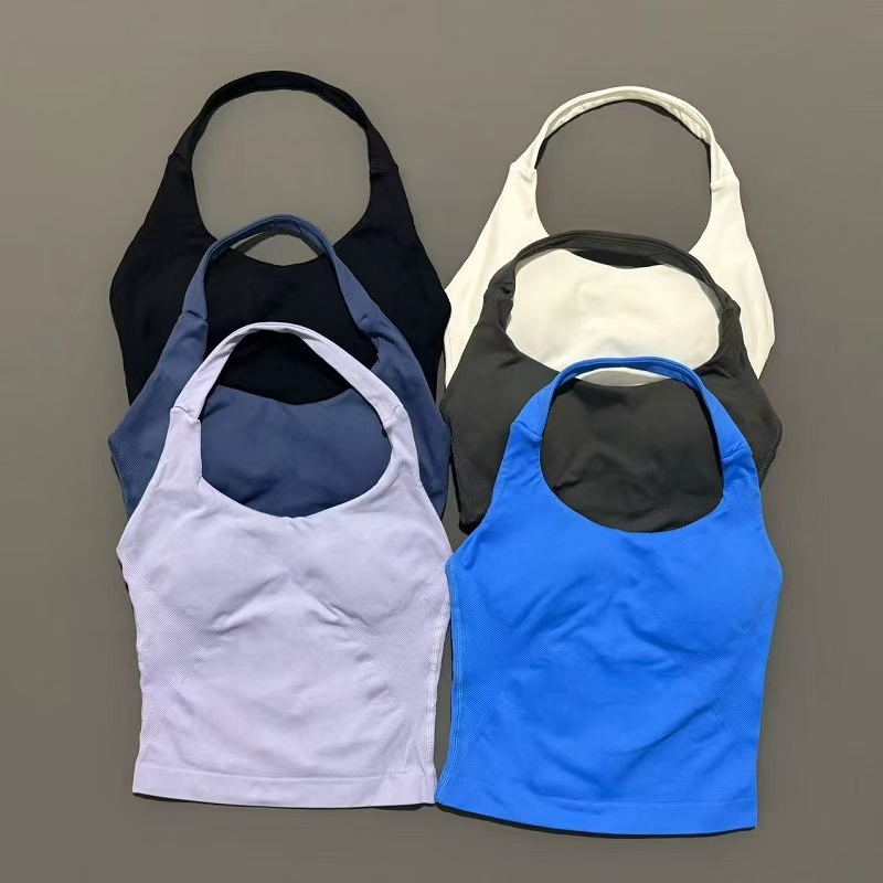 Sports Gym Halter Top Woman Se - Suspender Tank Top 리뷰 및 가격