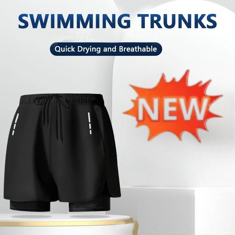 Men's Swim Trunks Quick Dry At - Compression Shorts Athletes 리뷰 및 가격