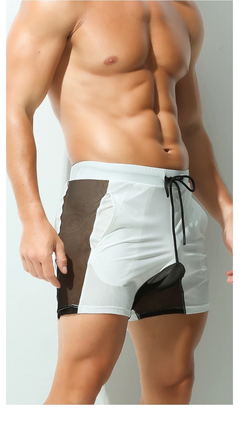 Men's Underwear Beach Green Bl - Mesh Sport Boxer 리뷰 및 가격