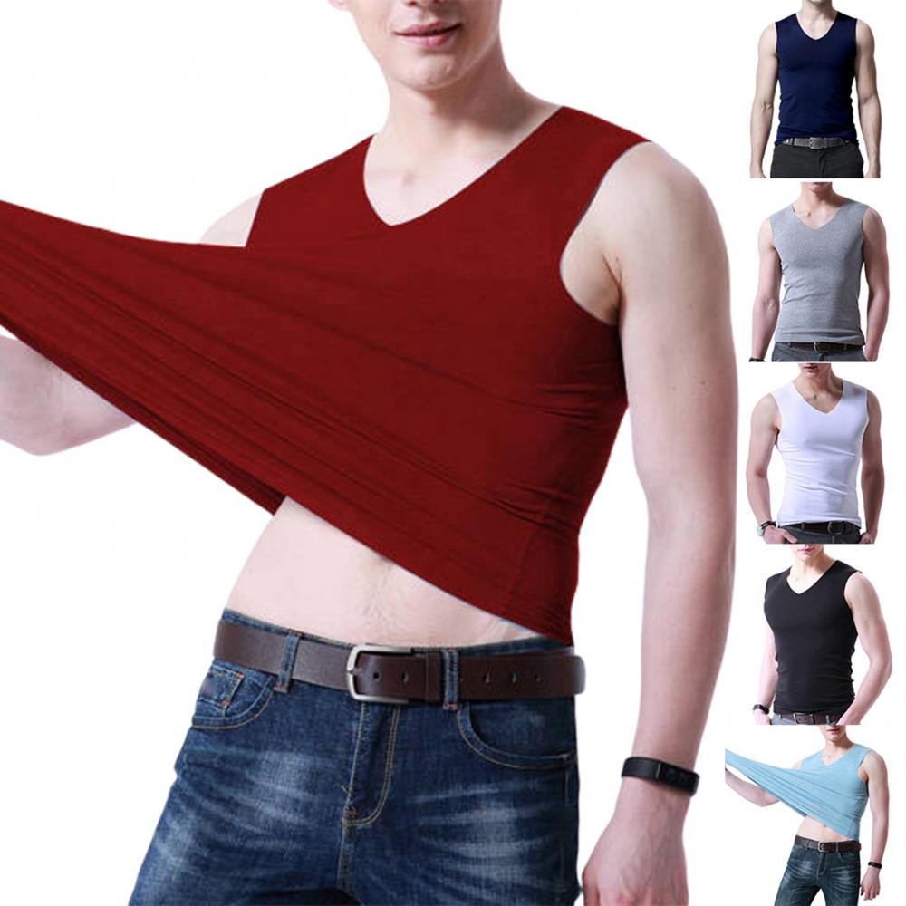 Soft Summer Comfortable Top Ve - Undershirt Crew Neck 리뷰 및 가격